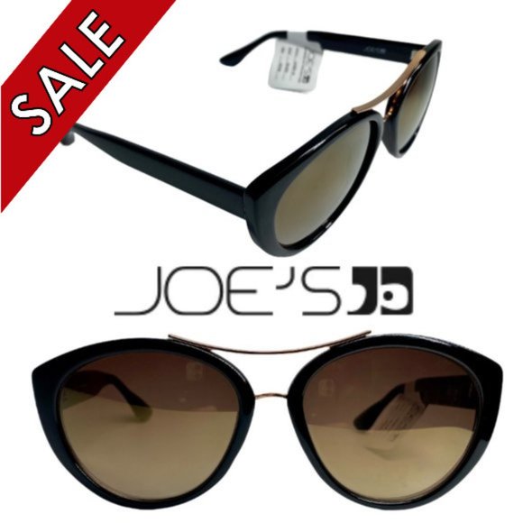 Joe\'s Jeans Sunglasses - Black with Rose Gold